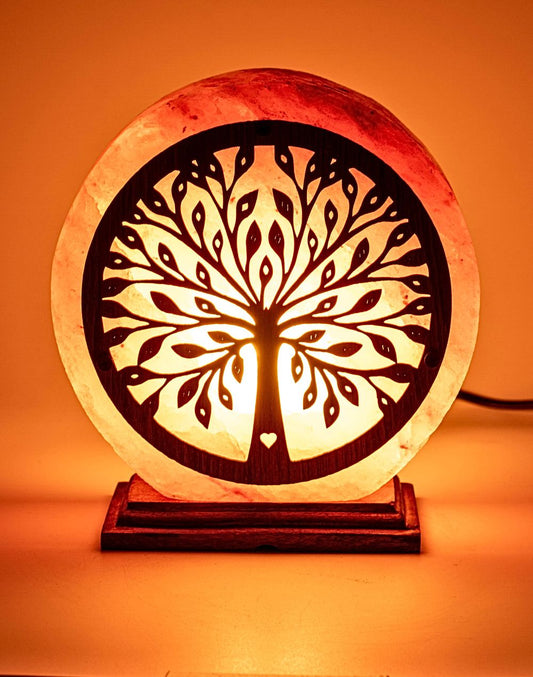 Himalayan 3D Circle Tree Design Lamp