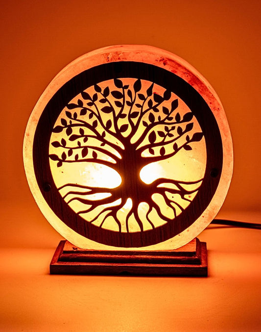 Himalayan 3D Circle Tree Jar Design Lamp