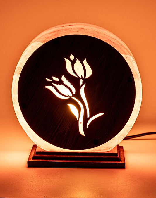 Himalayan 3D Circle Tulip Design Lamp