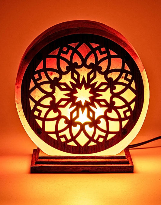 Himalayan 3D Circle Urban Flower Design Lamp