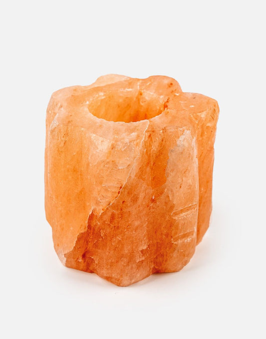 Salt Bamboo Candle Holder
