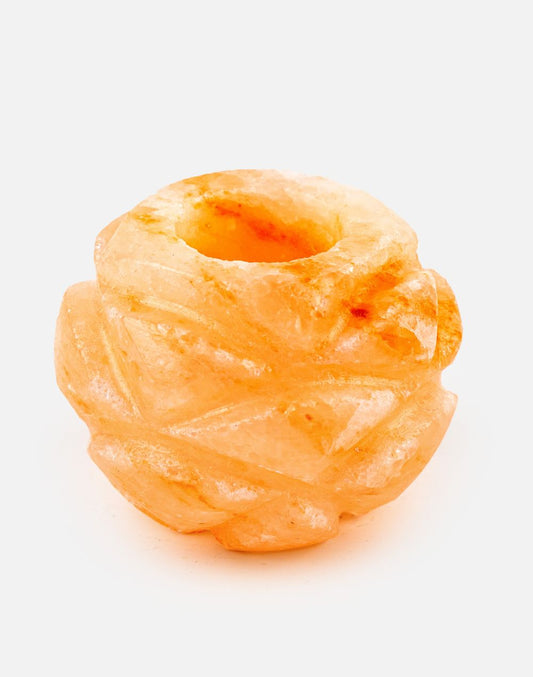 Salt Rose Flower Candle Holder