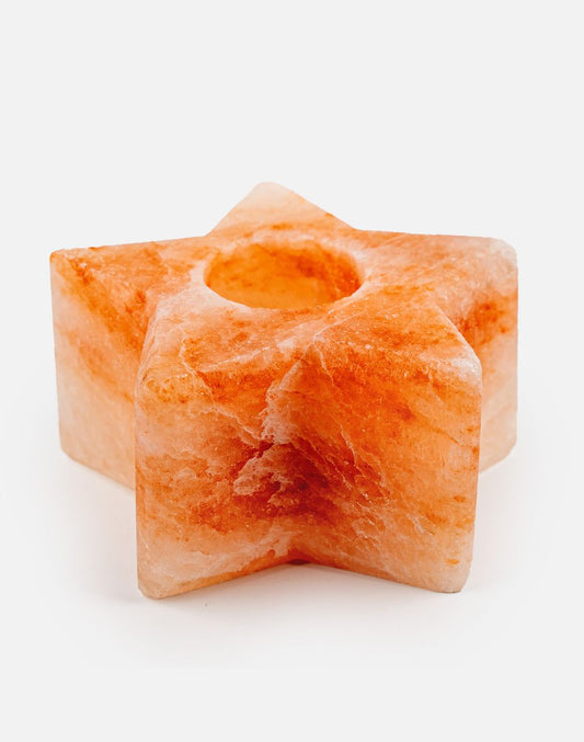 Salt Star Candle Holder