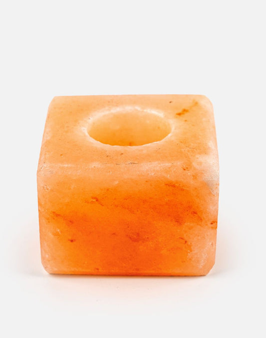 Salt Cube Candle Holder