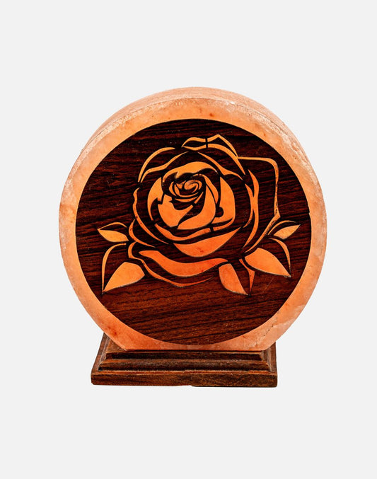 Himalayan 3D Circle Rose Lamp