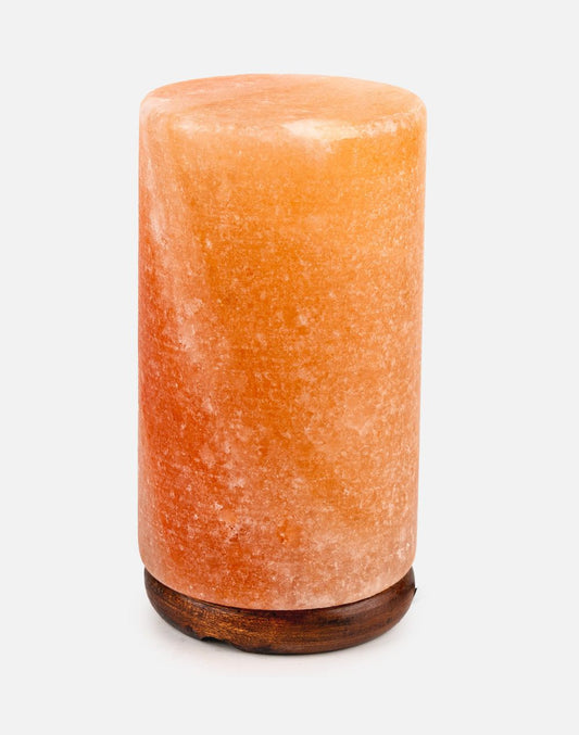 Himalayan Cylinder Warm Light Lamp