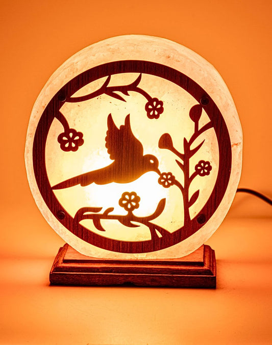 Himalayan 3D Circle Bird Design Lamp