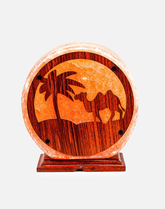 Himalayan 3D Circle Camel in Desert Design Lamp