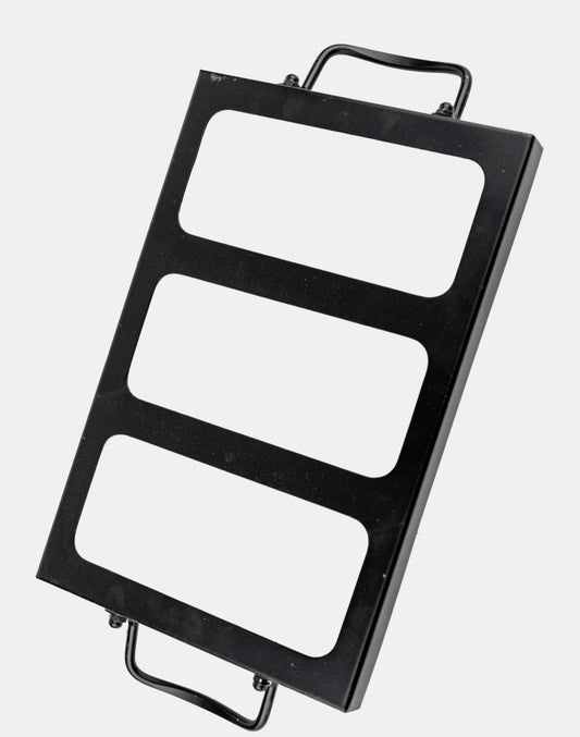 Black Rectangle Cutting Salt Tray