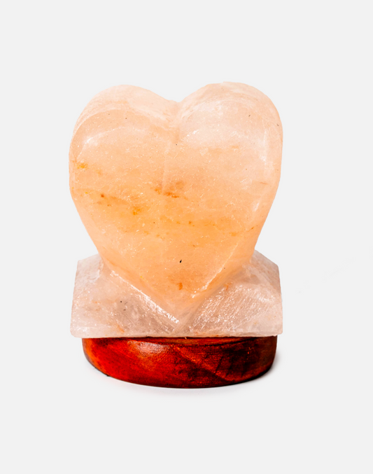 Himalayan Salt Heart RGB Lamp 2