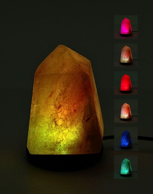 Himalayan Salt Tower RGB Lamp