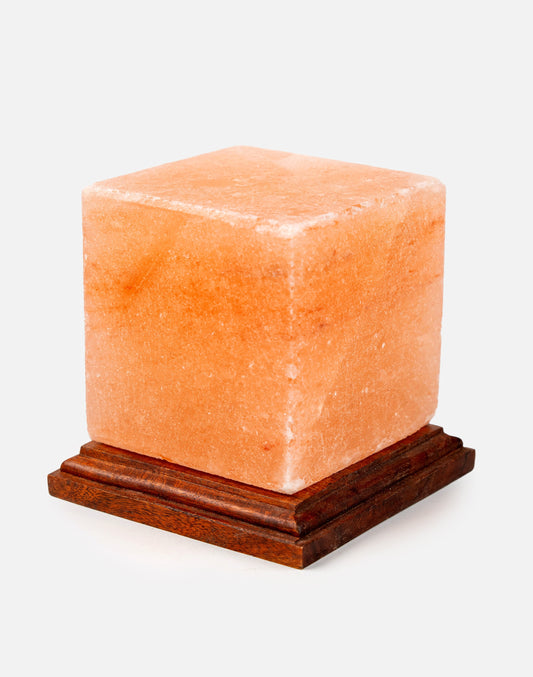 Himalayan Cube Warm Light Lamp LRG