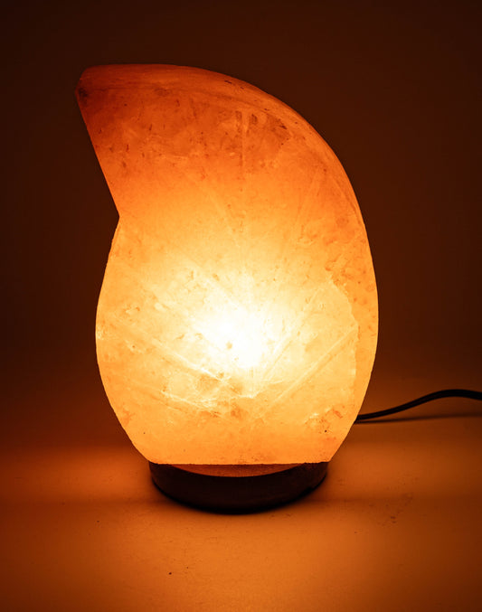 Himalayan Leaf Warm Light Lamp