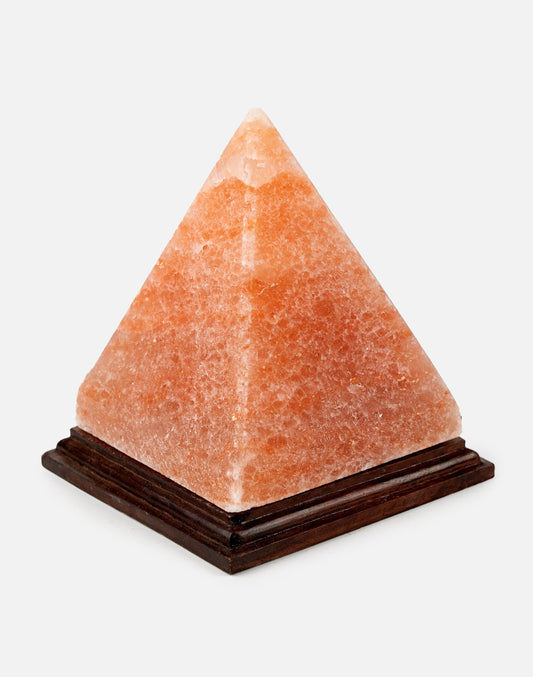 Himalayan Pyramid Warm Light Lamp